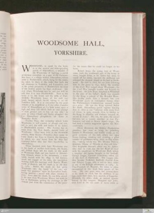 Woodsome Hall, Yorkshire