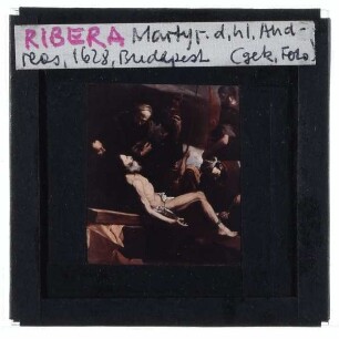 Ribera, Martyrium des Hl. Andreas