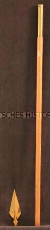Fahnenstange zu Ehrenbanner des Zentralkomitees der SED