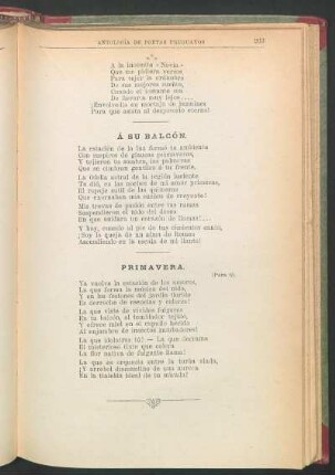 Primavera. : (Para tí).