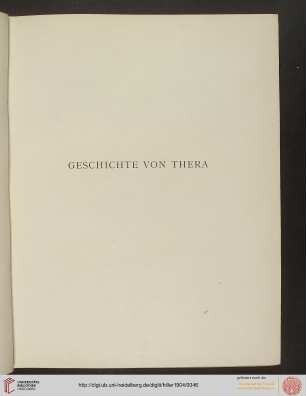 Geschichte von Thera