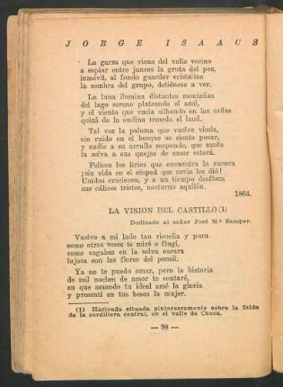 La visión del Castillo