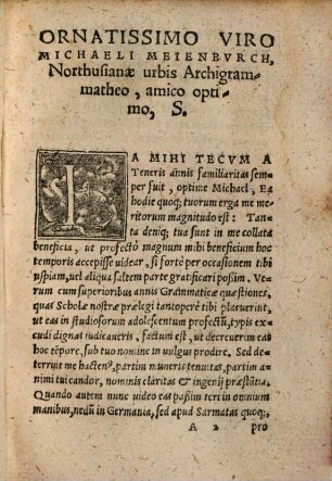 Grammaticae latinae partes