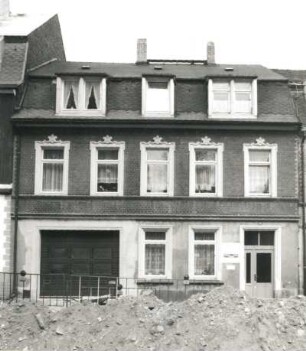 Marienberg, Kirchstraße 7. Wohnhaus. Straßenfront