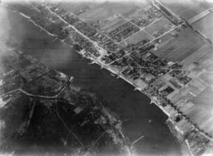 Die Elbe östlich von Wittenberg