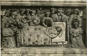 Steinskulptur Marias Tod