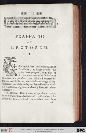 Praefatio ad lectorem