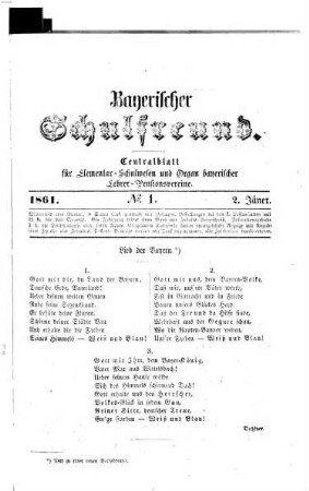 Bayerischer Schulfreund. 2, [2]. 1861