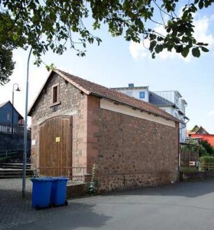 Ehemaliges Feuerwehrhaus; Wettenberg, Bachstraße 43