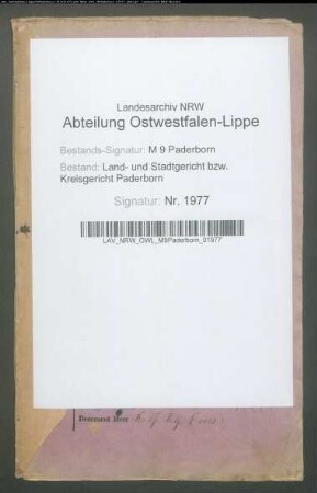 Erblasser: Drüke, Caroline: