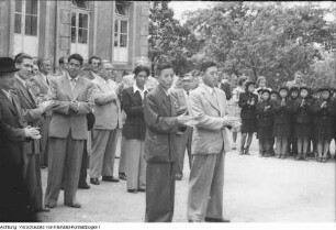 Besuch des Außenministers der Demokratischen Volksrepublik Korea (Nordkorea), Juli 1954