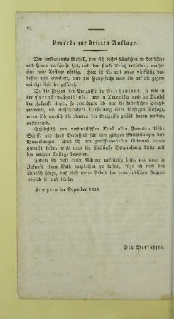 Vorrede zur dritten Auflage