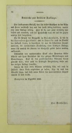 Vorrede zur dritten Auflage