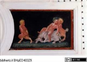 Szenen aus der römischen Geschichte und Mythologie, Trunkener junger Bacchus auf einem Esel