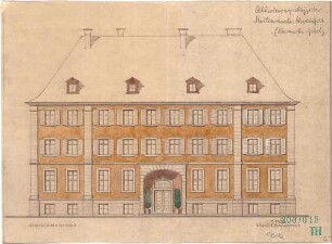 Fischer, Theodor; Schweinfurt (Bayern); Basaltwerke, Verwaltungs-Gebäude - Ansicht