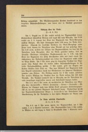In Ruhe nördlich Charleville