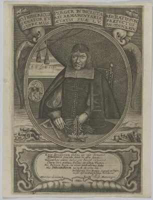 Bildnis des Iohannes Fridricus Perger