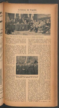 Crónicas de España : De nuestro redactor en Madrid