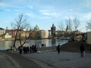 Prag: Stadtansicht Altstadt (mit Karlsbrücke)