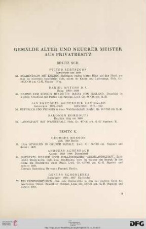 Gemälde Alter und Neuerer Meister aus Privatbesitz (Nr. 51-199)