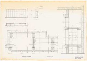 Evangelisches Diakonissenkrankenhaus Bethanien, Berlin-Kreuzberg Umbau. Zentralküche: Einbauschrank 1:20, 1:1