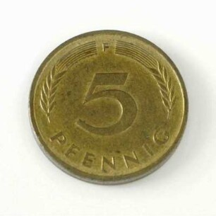 5 Pfennig Bundesrepublik Deutschland 1993