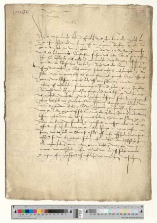 Reichstagsabschied zu Freiburg unter König Maximilian.