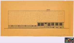 Nordleda ([Landkreis Hadeln]): Klosterhof. Haupthaus (Seiten-Ansicht)