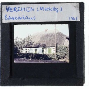Verchen, Reetgedecktes Bauernhaus