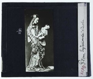 Pilsen, St.-Bartholomäus-Kirche,unbekannt (14. Jh.), Pilsner Madonna (Schöne Madonna)