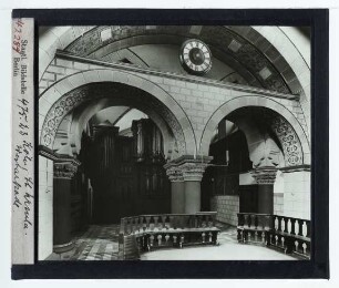 Köln, St. Ursula : Innenansicht, Blick nach W