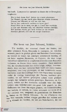 Het leven van Joan Schoorel, Schilder
