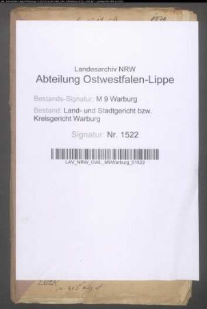 Erblasser: Michels, Anna Maria: