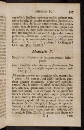 327-332, Meditatio V