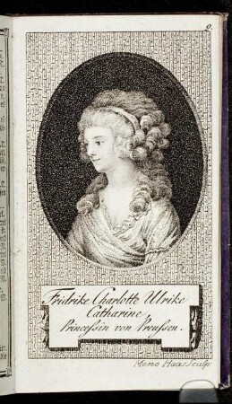 Fridrike Charlotte Ulrike Catharine, Princessin von Preussen.