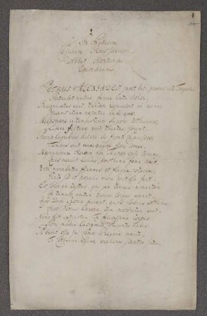 Gelegenheitsgedichte und -schriften