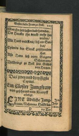 Das zwey und dreyssigste Capittel.