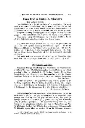 Offener Brief an Fräulein H. Klingebeil