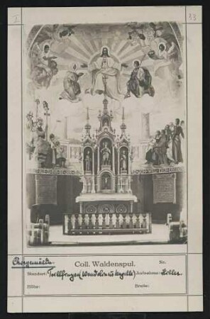Chorgemälde Standort: Trillfingen (Wendelinuskapelle)