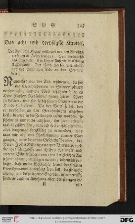 Das acht und dreyßigste Kapitel