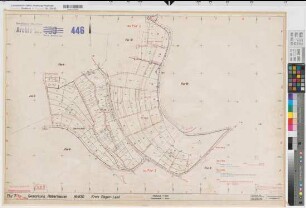Helberhausen (Hilchenbach), Flurbereinigung Helberhausen, Bl.11 Zuteilungskarte Helberhausen Flur 2-3 tlw.