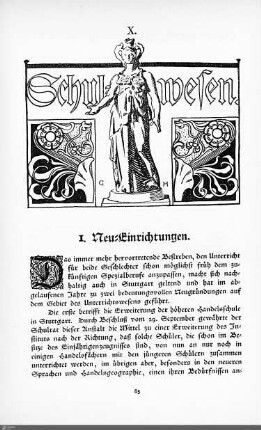 Schulwesen.