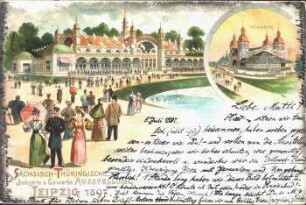 Sächsisch-Thüringische Industrie & Gewerbe Ausstellung, Leipzig 1897