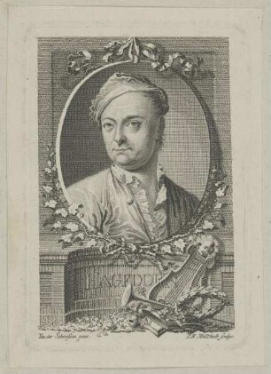 Bildnis des Friedrich von hagedorn