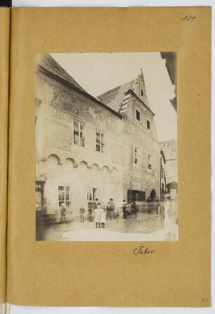 Wohnhaus, Tabor: Ansicht (aus: Skizzen- und Fotoalbum 21)