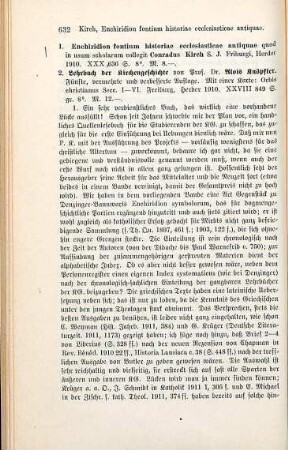 632-634 [Rezension] Enchiridion fontium historiae ecclesiasticae antiquae