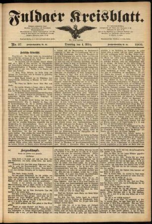 Ausgabe vom Dienstag, den 04. März 1902.