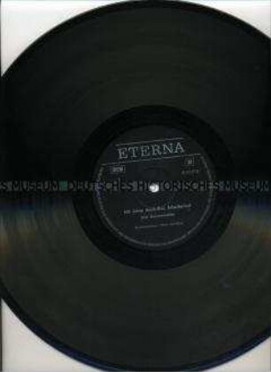Schallplatten-Doppelalbum mit Musik der deutschen Arbeiterbewegung, Schallplatte 1
