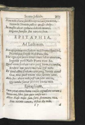 Epitaphia.