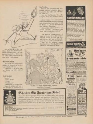 "Vor kurzem ist bei der englischen Flotte..." "Und das ist meine Überraschung für Euch..."